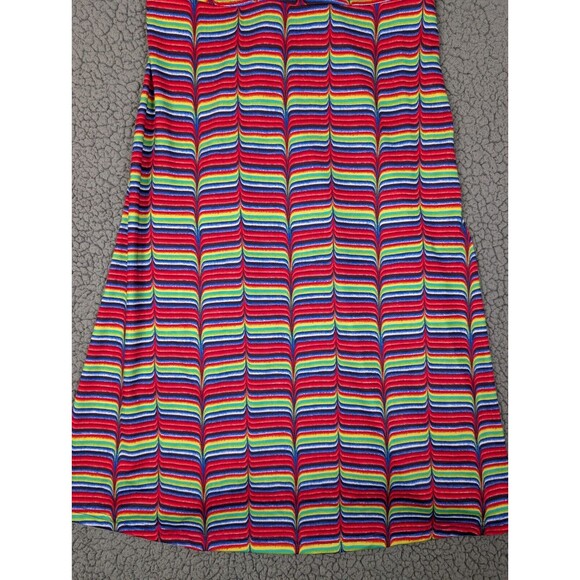 Columbia Dress Omni-Wick Rainbow Geometric Design Athletic Crossover Back Size M - Picture 5 of 12